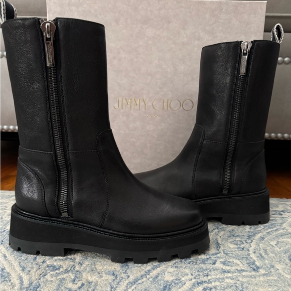 MINT! Jimmy Choo Bayu Flat Boot - Picture 2 of 8